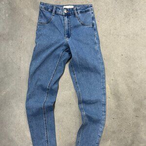 Zara Girls Stretch Skinny Jeans | Size 11–12 | Like New